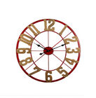 Chine Horloge murale décorative de chiffre arabe en métal d&#039;approvisionnement d&#039;usine avec l&#039;horloge murale décorative de Digital d&#039;horloge murale en métal société