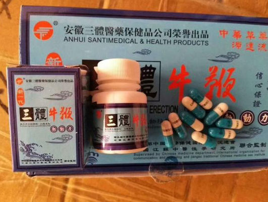 Chine Pilules masculines naturelles d&#039;amélioration de sexe de capsule de Santi empêchant les pilules érectiles de sexe usine